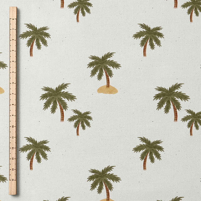 0.5m Bademodestoff Palmen *VORBESTELLUNG - Lieferzeit 4-7 Wochen*