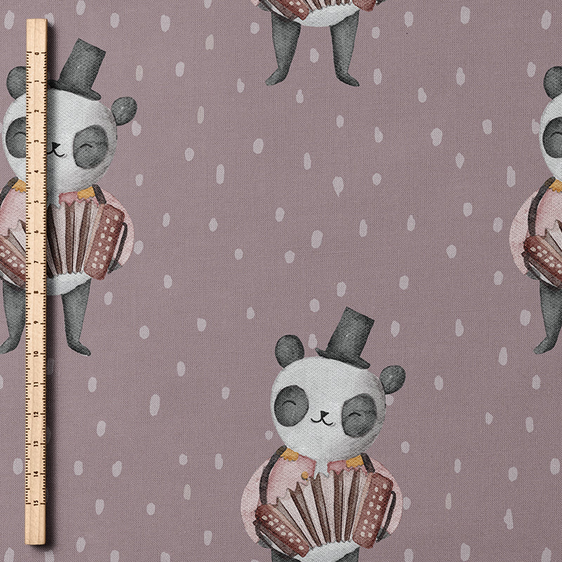 0.5m BIO French Terry Panda Music *VORBESTELLUNG*