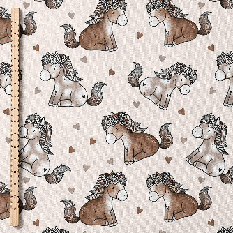 0.5m BIO French Terry Ponyherz