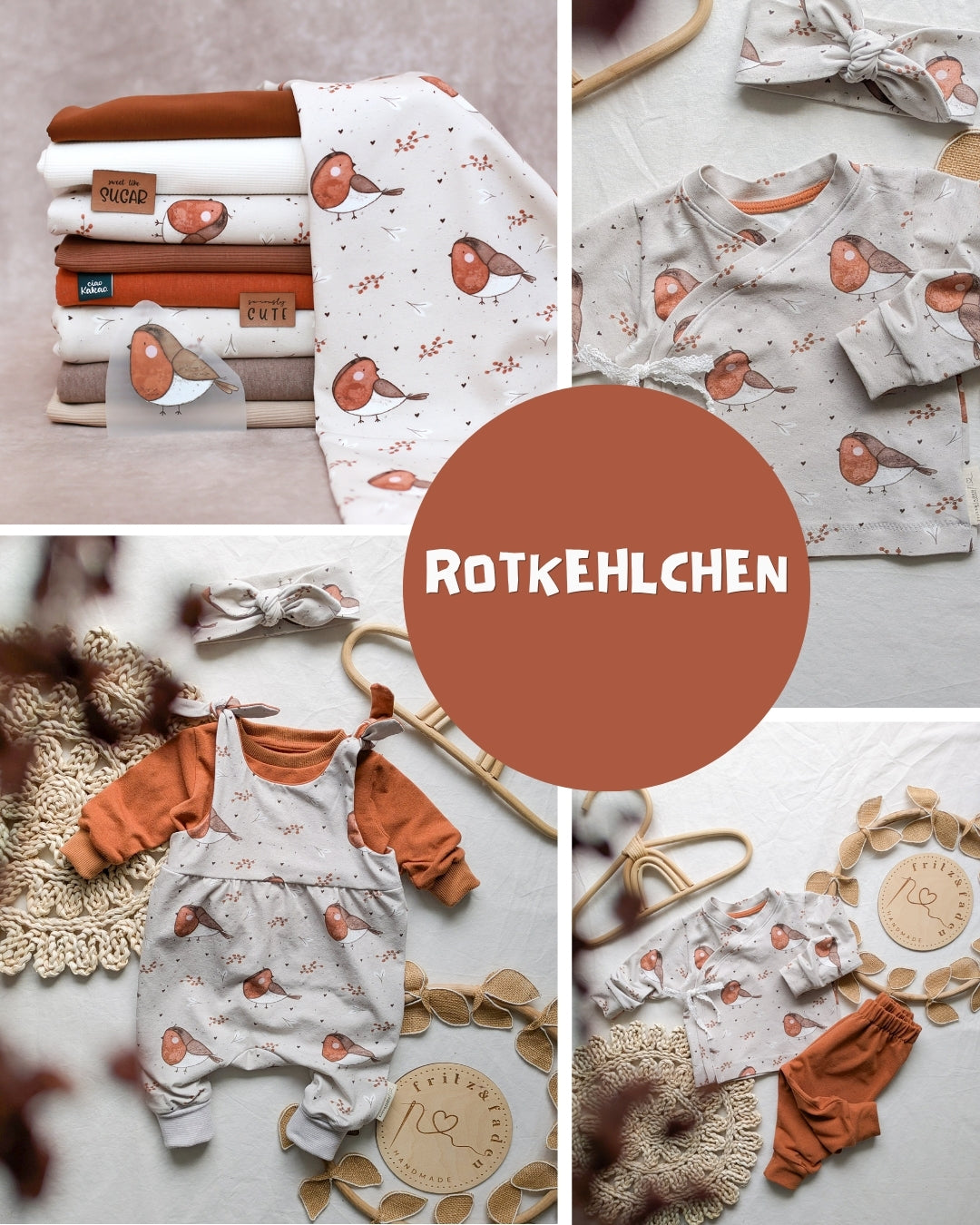 85cm Softshell Rotkehlchen