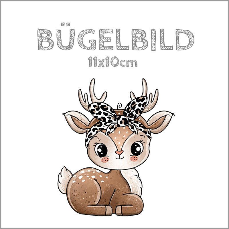 Bügelbild Rehkitz Ria | 11x10cm