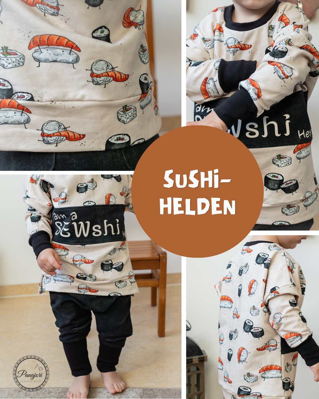 0.5m BIO French Terry Sushihelden *STOFFÜBERSICHT*