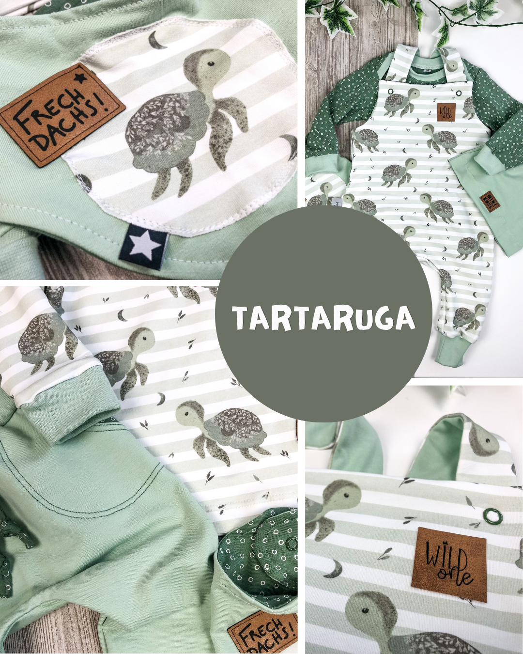 0.5m BIO French Terry Tartaruga