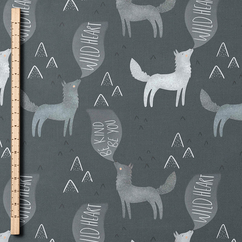 0.5m BIO French Terry Wildheart