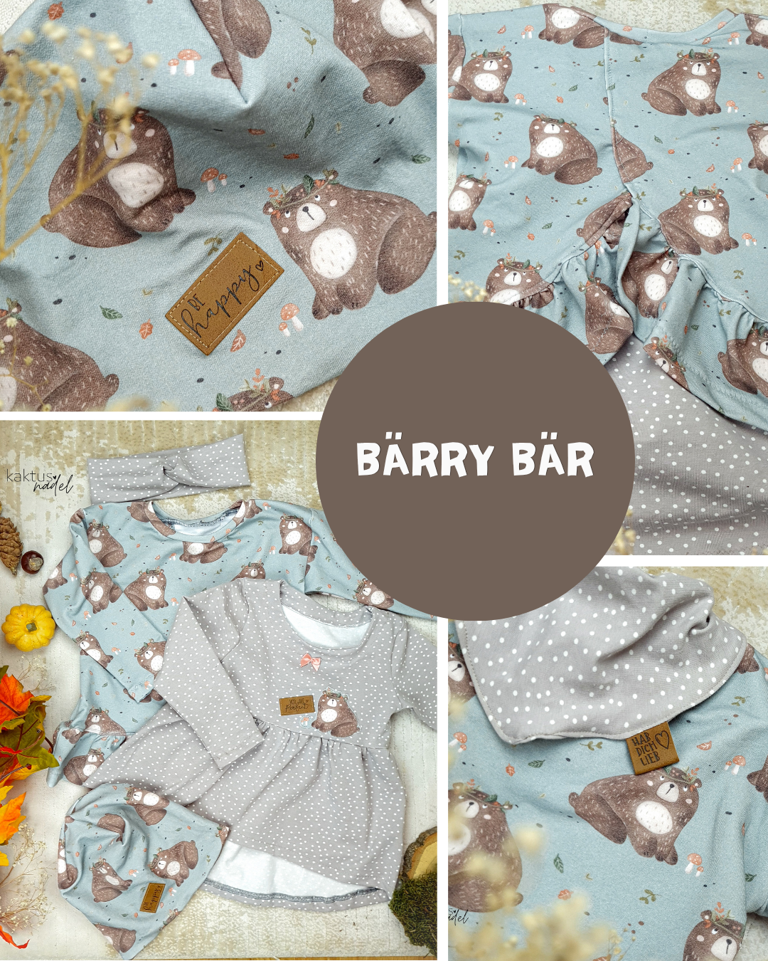 0.5m BIO French Terry Bärry Bär *VORBESTELLUNG*