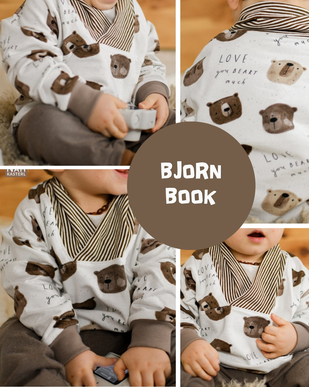 0.5m BIO French Terry Bjorn book *STOFFÜBERSICHT*