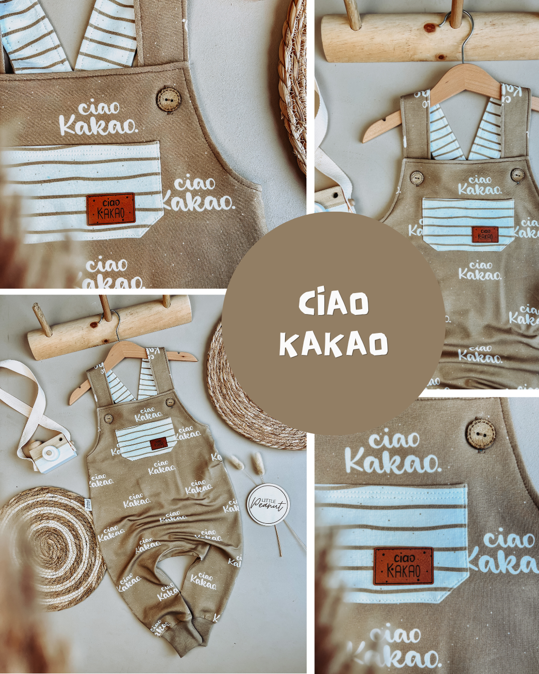 0.5m BIO French Terry Ciao Kakao