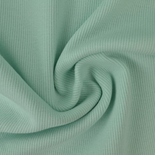 0.5m Bündchen gerippt mint