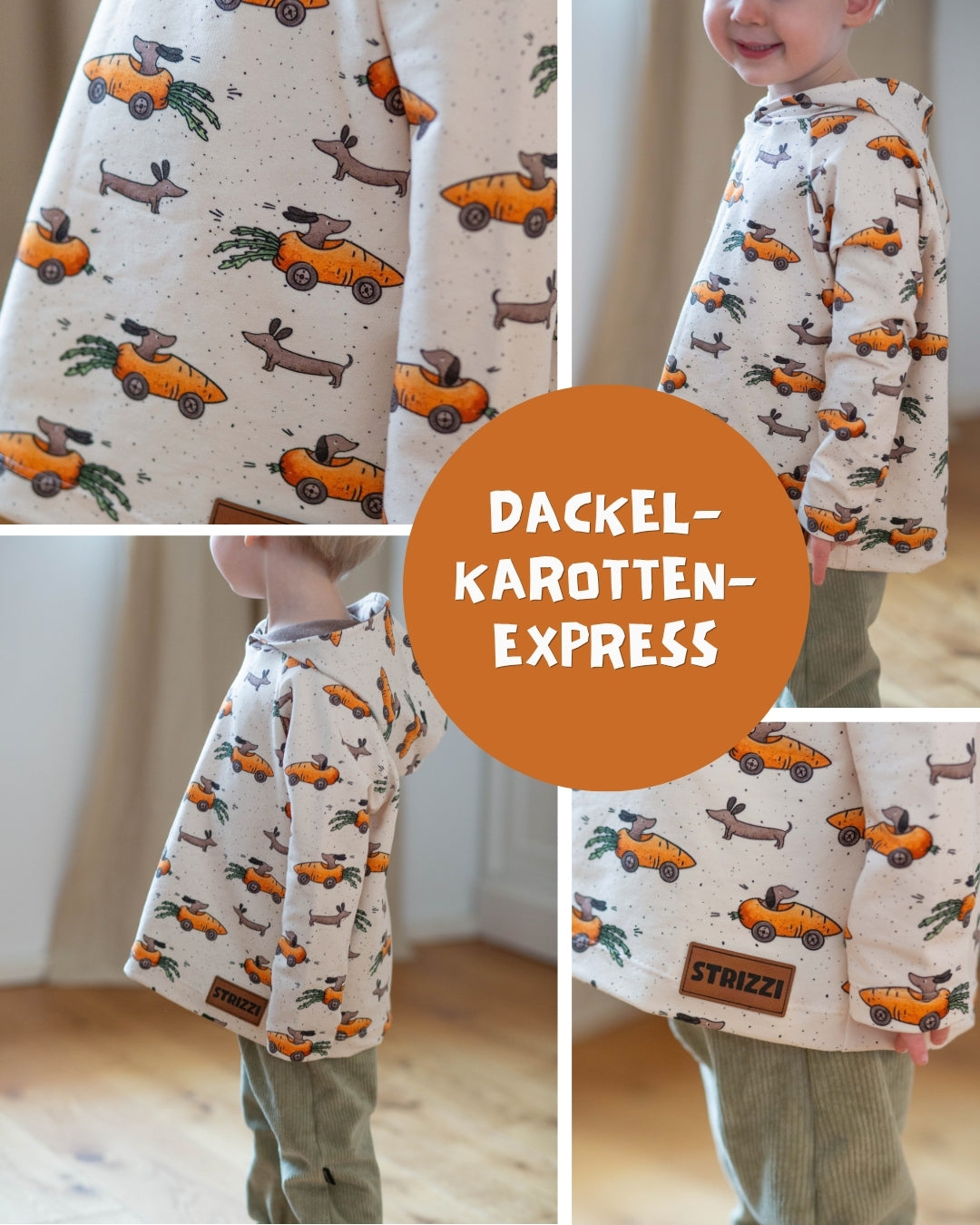 0.5m Biojersey Dackel-Karotten-Express *COMING SOON*