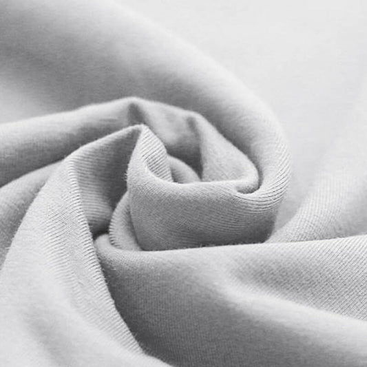 0.5m Biojersey hellgrau