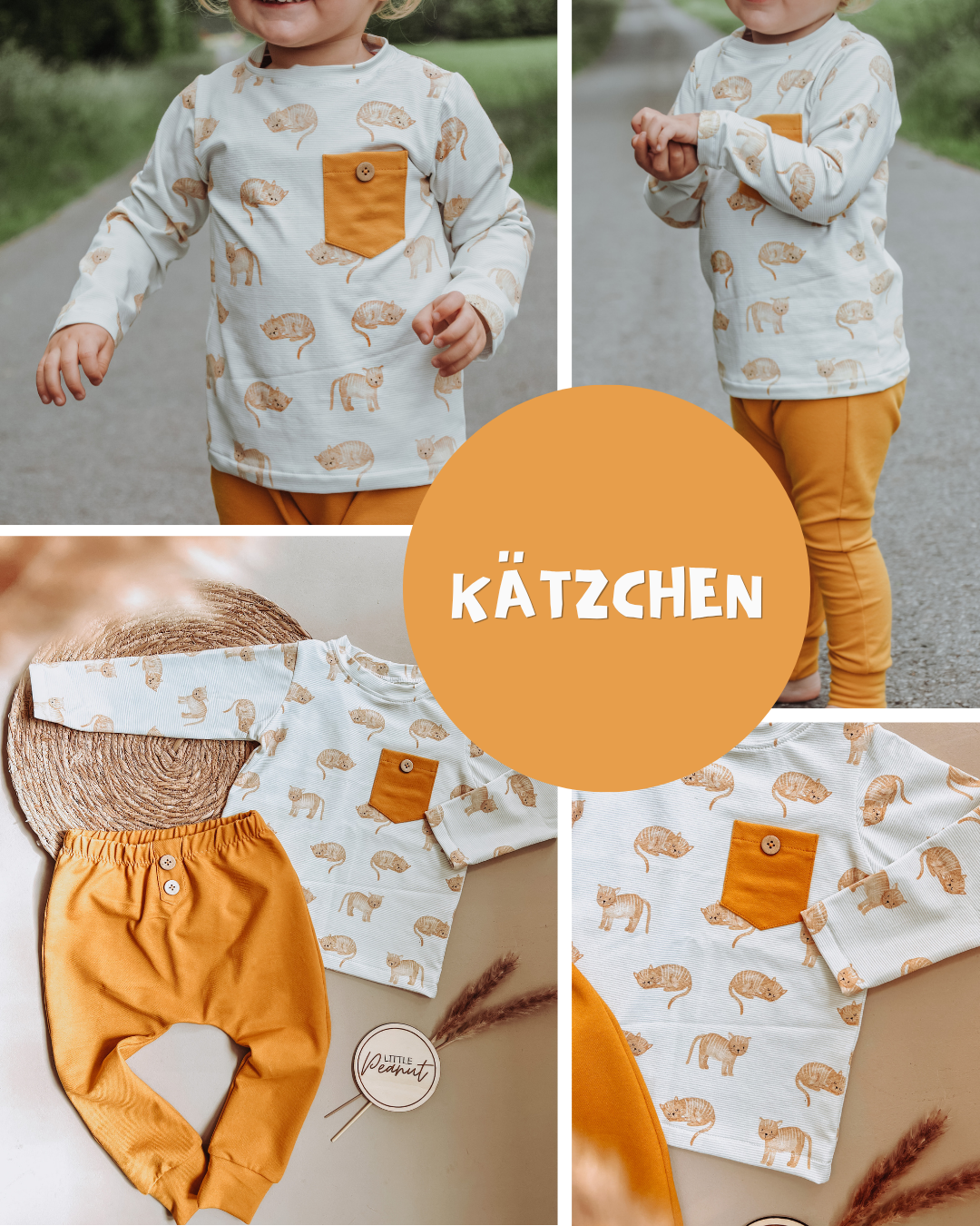 0.5m BIO French Terry Kätzchen *STOFFÜBERSICHT*