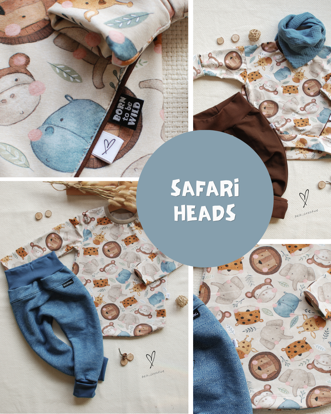 Safari Heads *VORBESTELLUNG WHOLESALE*