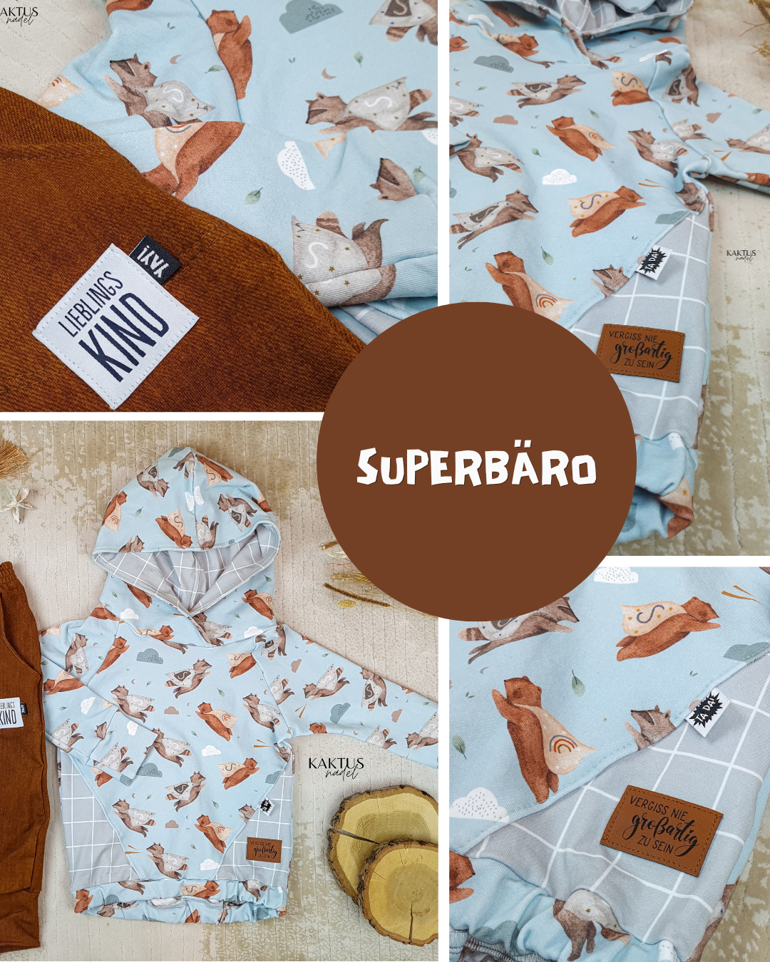 0.5m BIO French Terry Superbäro *VORBESTELLUNG*