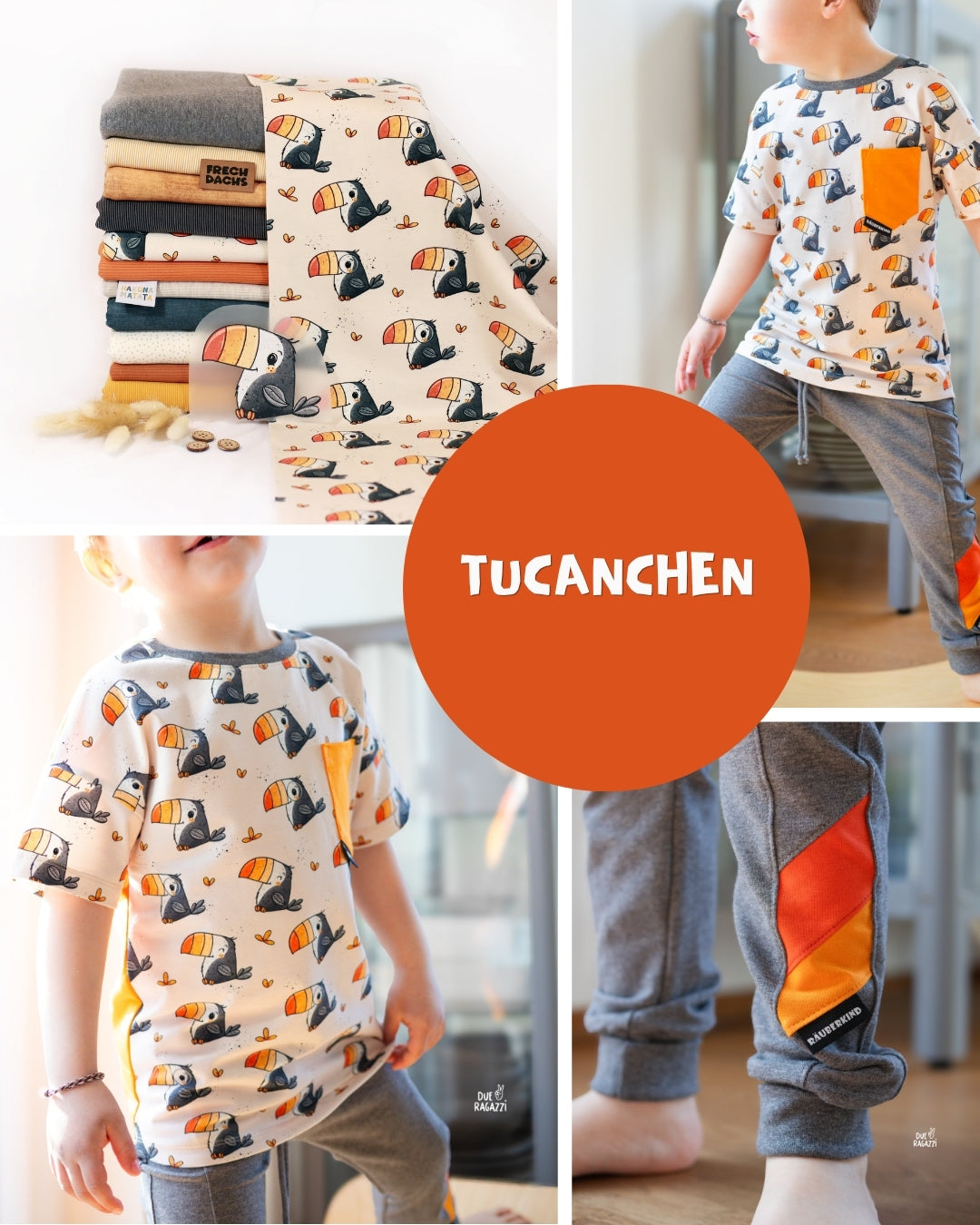 0.5m BIO French Terry Tucanchen