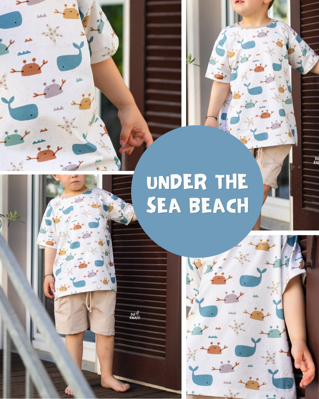 0.5m Biojersey Under the Sea beach