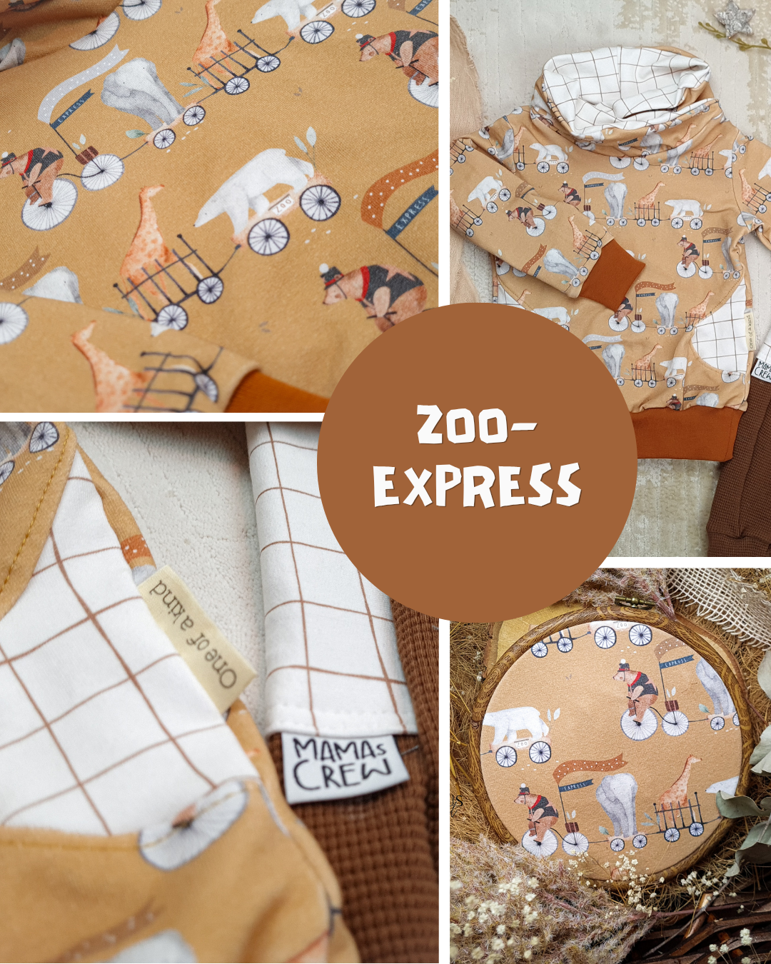 0.5m BIO French Terry Zoo Express *VORBESTELLUNG*
