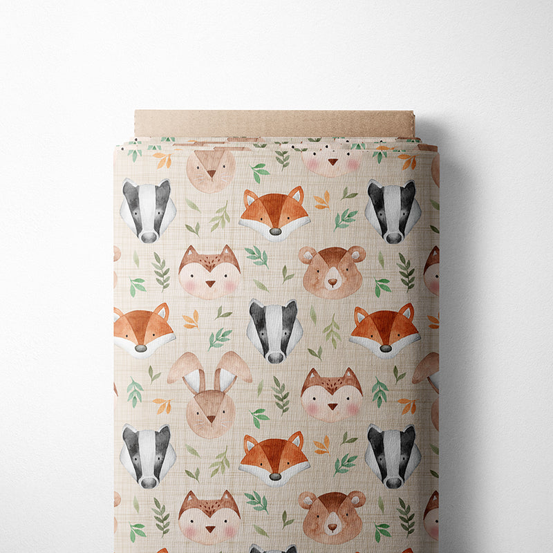 0.5m BIO French Terry Furry Woodland *VORBESTELLUNG*