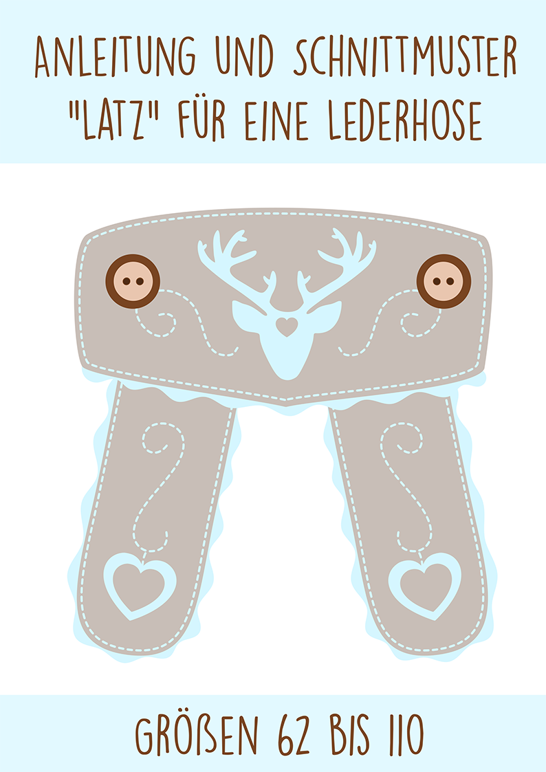 Anleitung "Latz" für Lederhose
