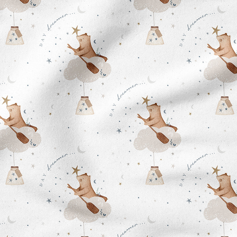 0.5m Biojersey Daydreamer white
