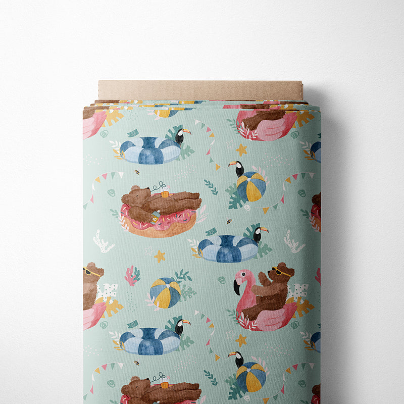 0.5m BIO French Terry Pool-Party *VORBESTELLUNG*