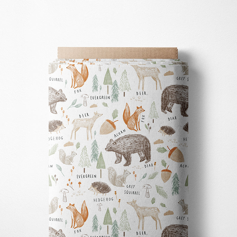 0.5m BIO French Terry Woodland salt *VORBESTELLUNG*