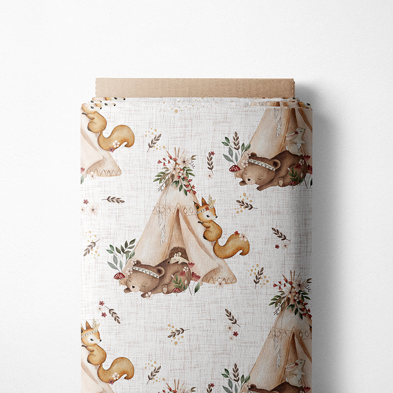 0.5m BIO French Terry Wild Forest canvas *STOFFÜBERSICHT*