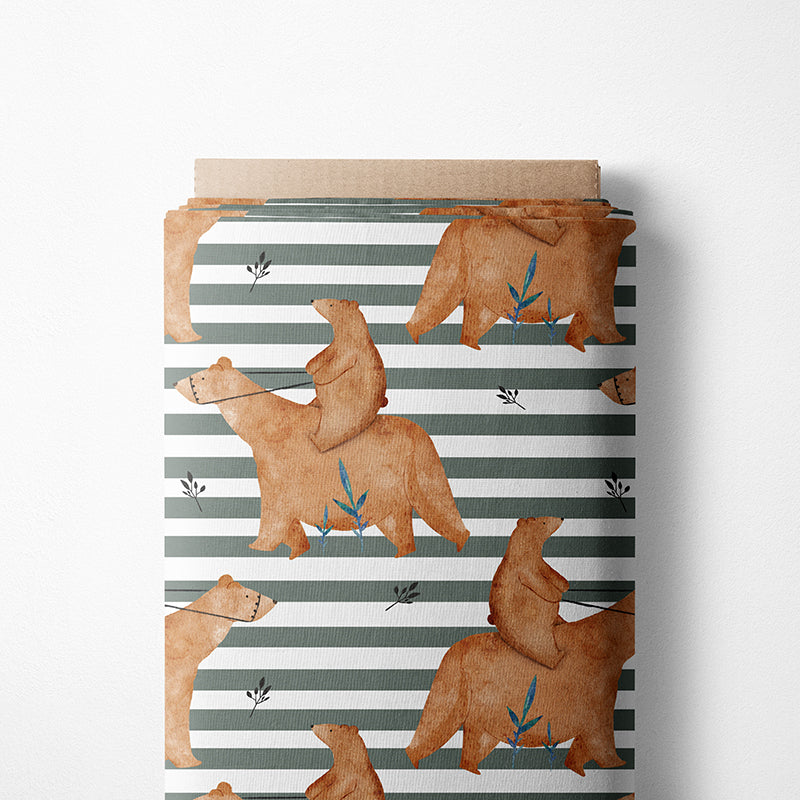 0.5m BIO French Terry Bären-Reitstunde *VORBESTELLUNG*