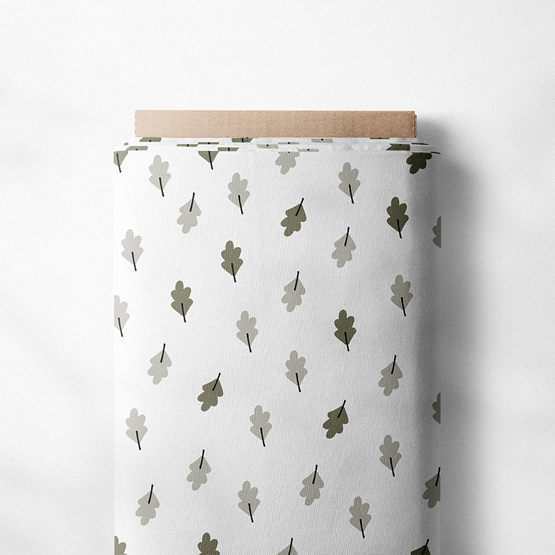 0.5m BIO French Terry Lo Scoiattolo Kombistoff Blätter *VORBESTELLUNG*