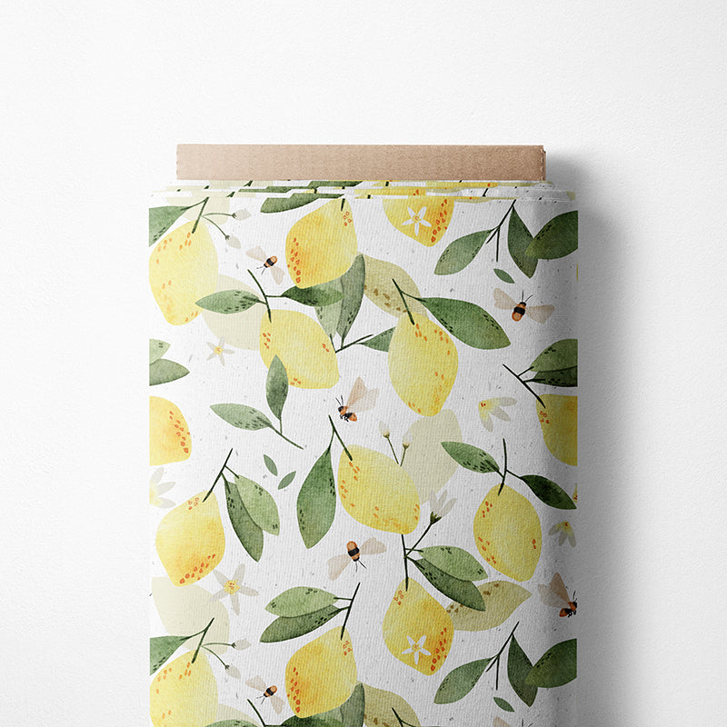 0.5m BIO French Terry Zitrone salt *VORBESTELLUNG*