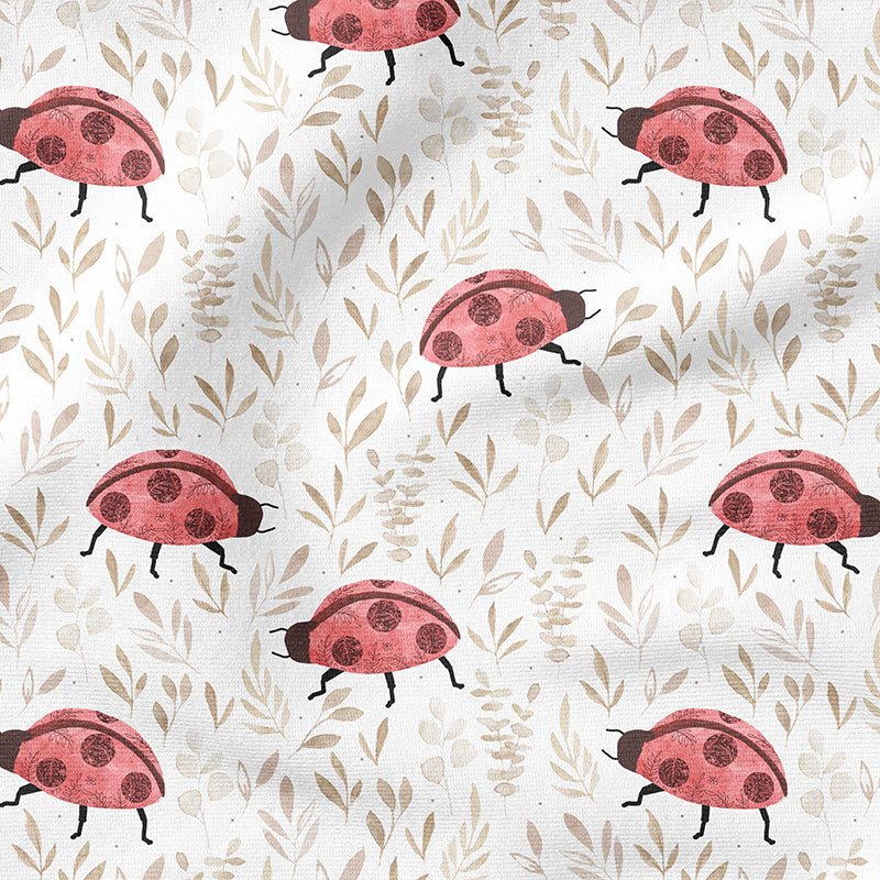 0.5m BIO French Terry Marienkäfer *VORBESTELLUNG*