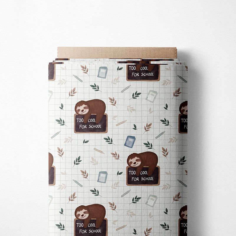 0.5m BIO French Terry Too Cool for School *VORBESTELLUNG*