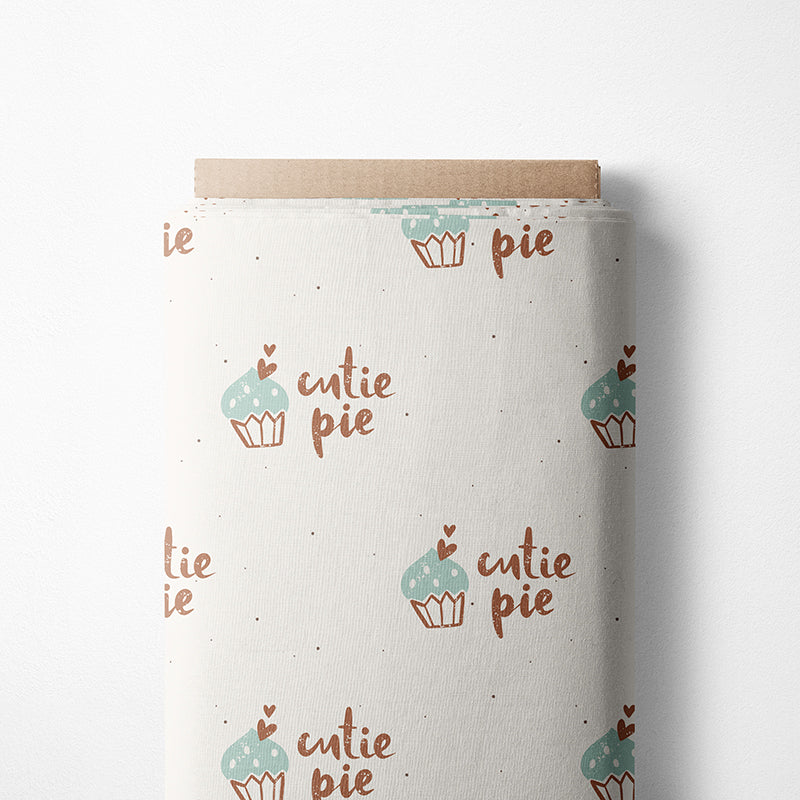 0.5m BIO French Terry Cutie Pie türkis *VORBESTELLUNG*