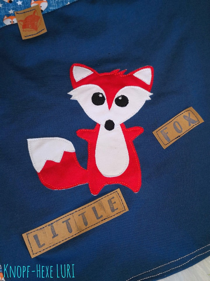 Applikationsvorlage Fuchs "Little Fox" - FREEBOOK