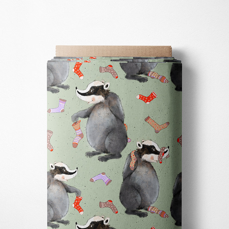 0.5m BIO French Terry Emil Dachs und die Socke *VORBESTELLUNG*