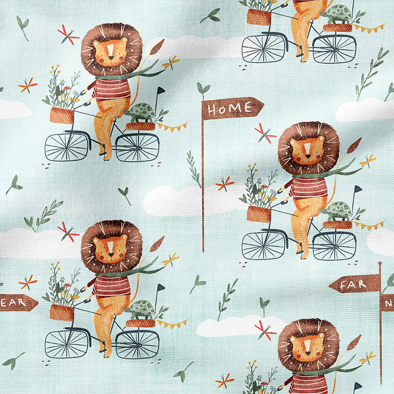 0.5m BIO French Terry Löwe Hudson *VORBESTELLUNG*