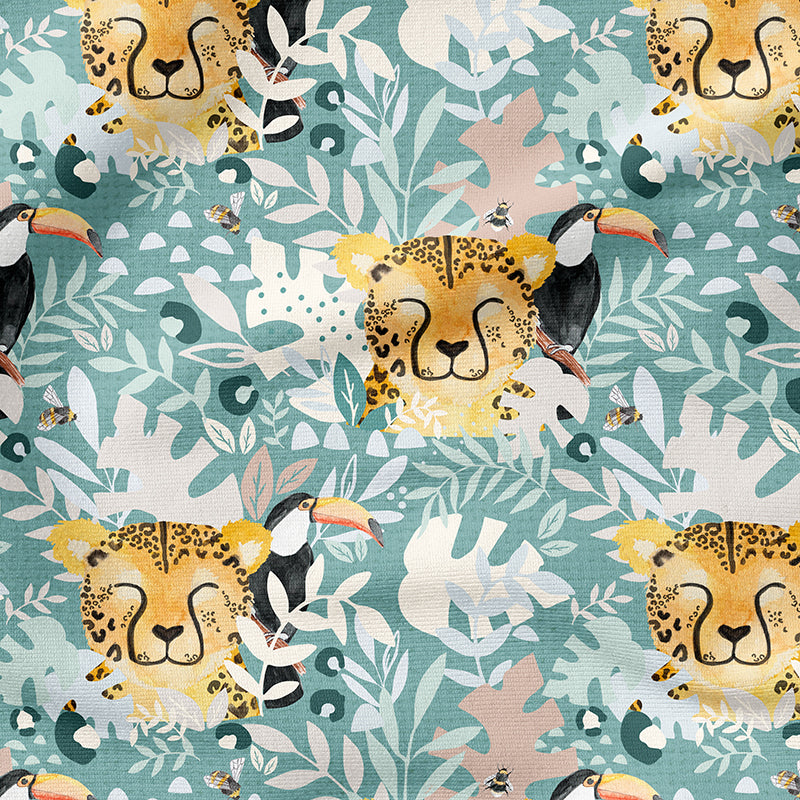 0.5m BIO French Terry Arlo in the Jungle *STOFFÜBERSICHT*