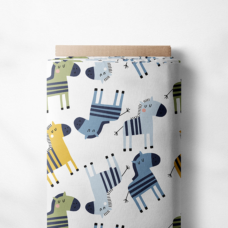 0.5m BIO French Terry Zoe Zebra bunt *VORBESTELLUNG*