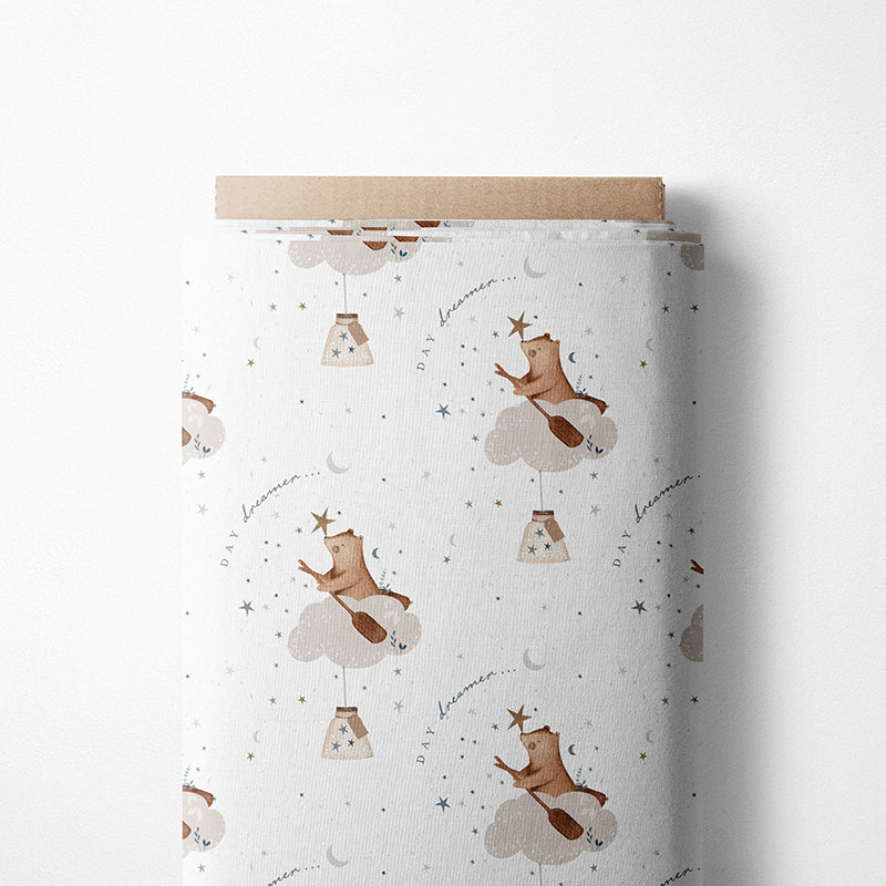 0.5m Biojersey Daydreamer white