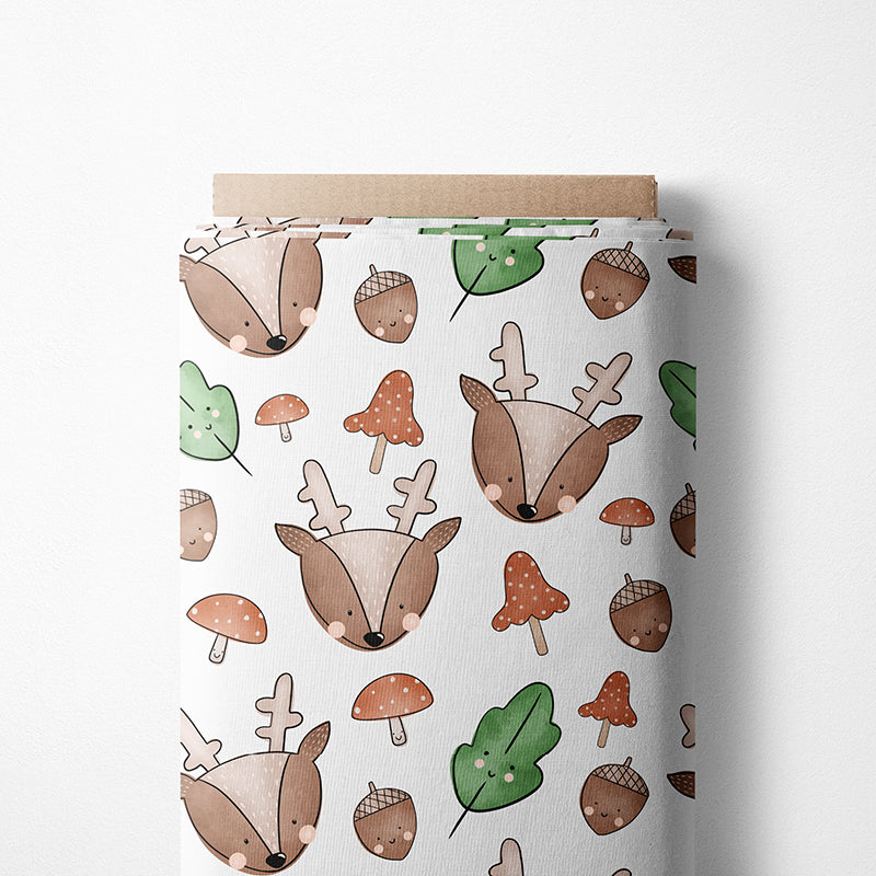 0.5m BIO French Terry Oh Deer Autumn *VORBESTELLUNG*