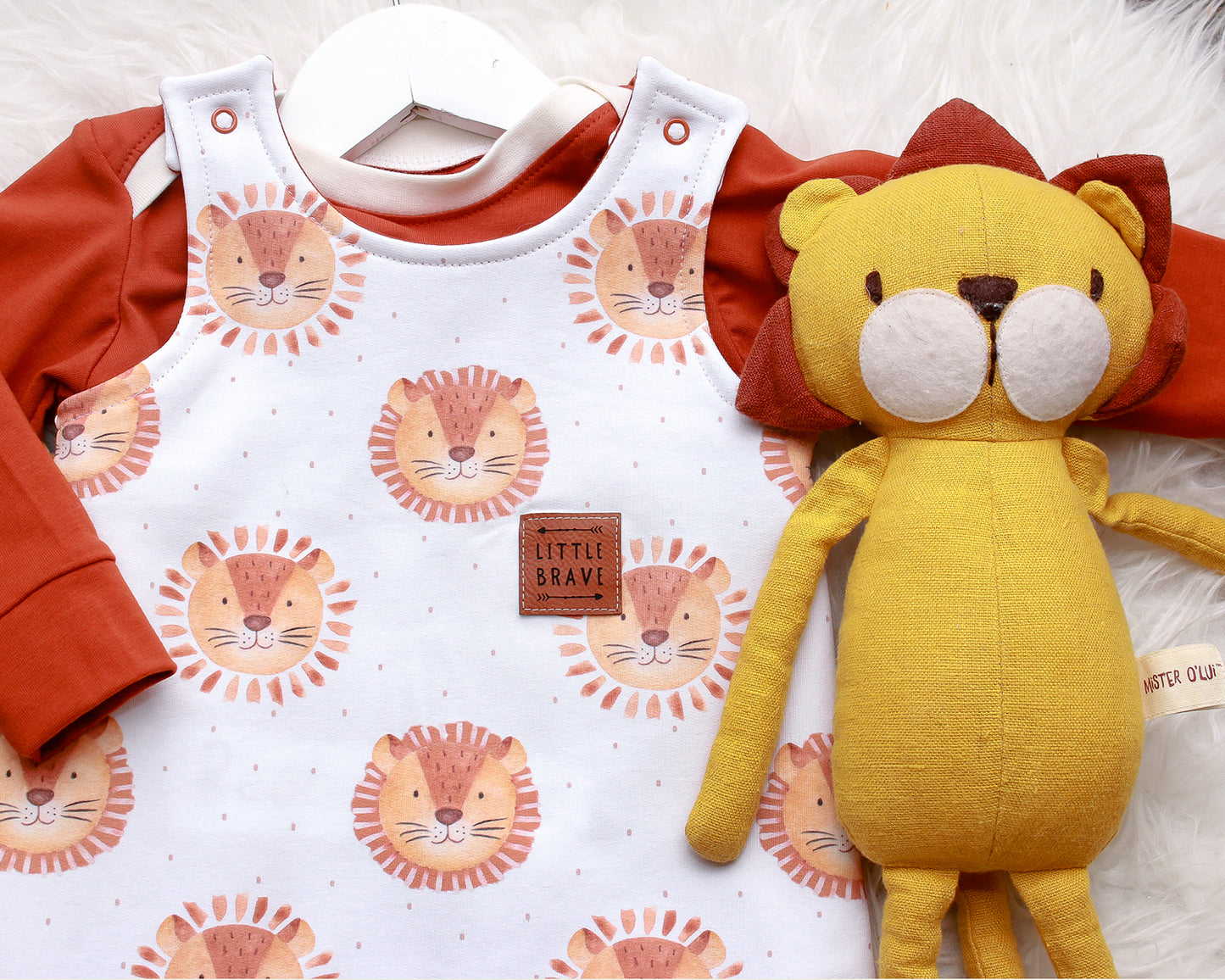 Strampler Löwe #62/68