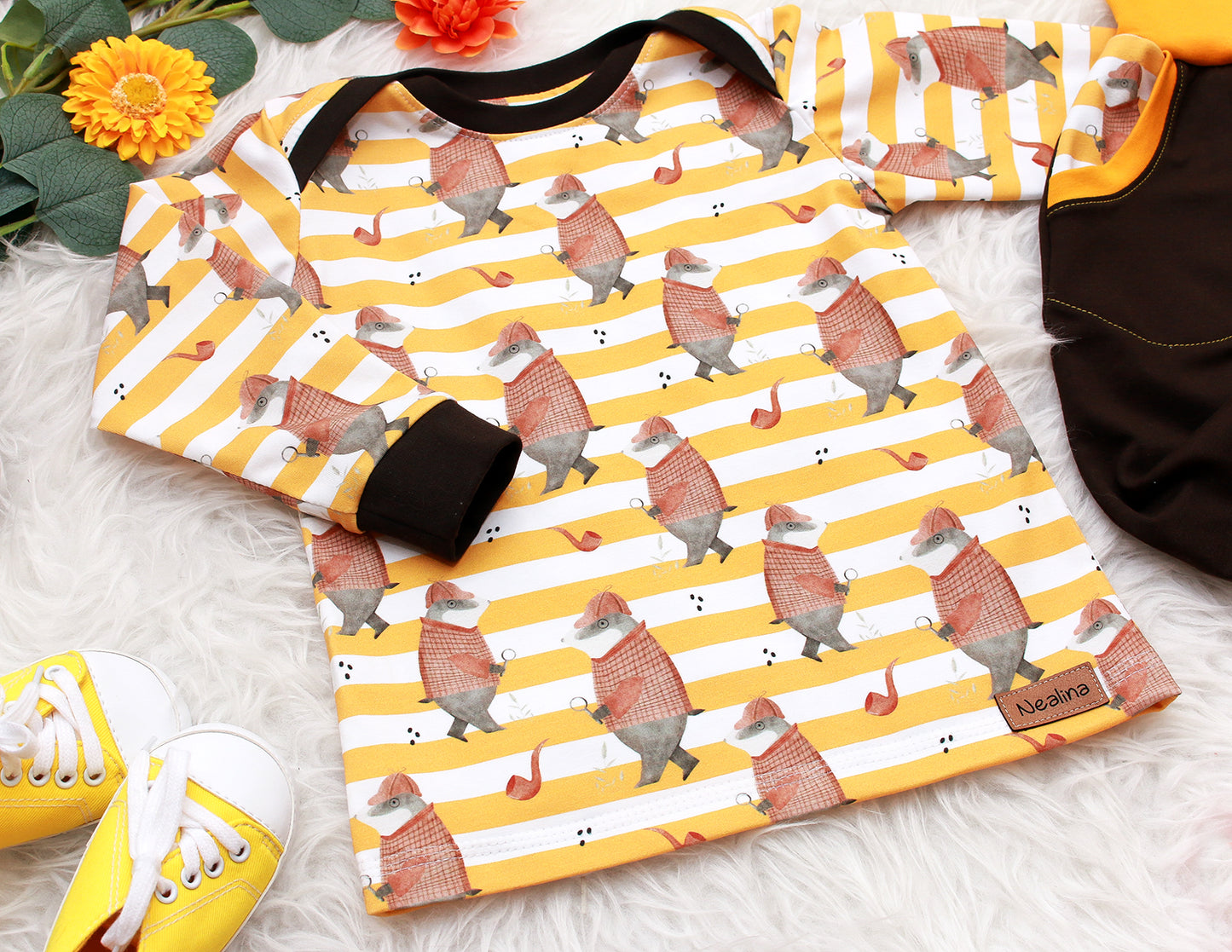 0.5m BIO French Terry Inspector Badger *VORBESTELLUNG*