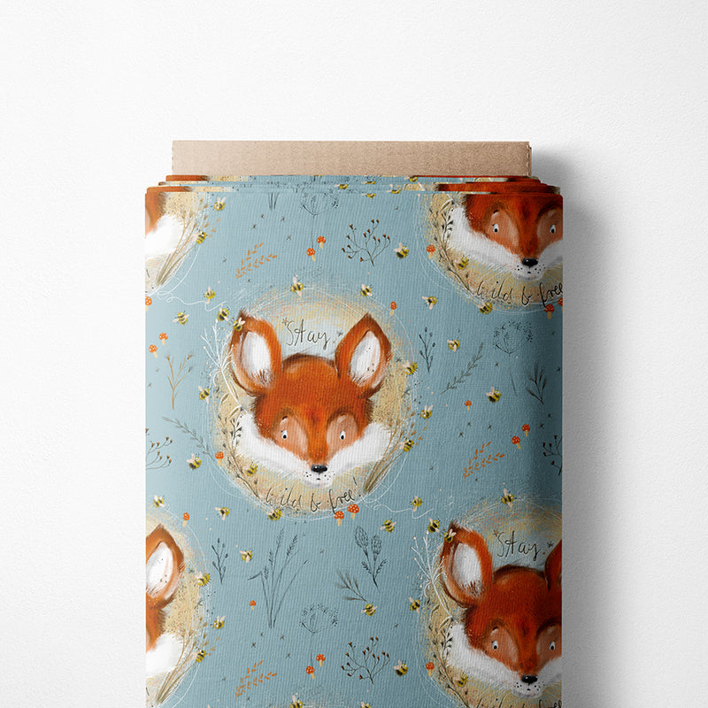 0.5m BIO French Terry Stay Wild and Free *VORBESTELLUNG*