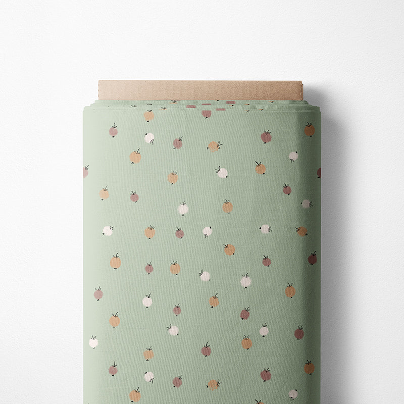 0.5m BIO French Terry Emil Dachs Kombistoff Apfel *VORBESTELLUNG*