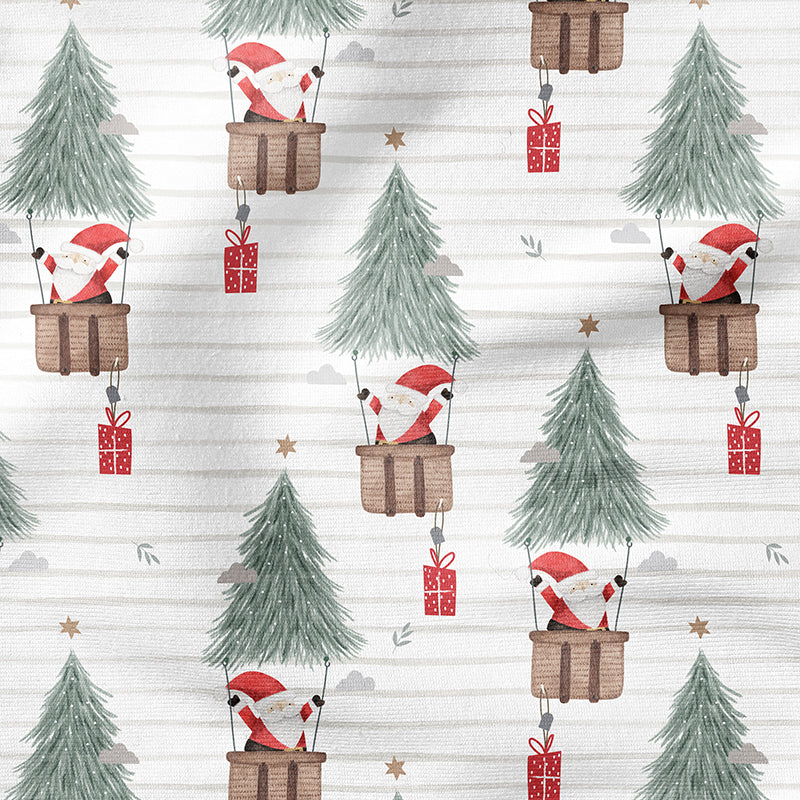 0.5m BIO French Terry Hover Santa *STOFFÜBERSICHT*