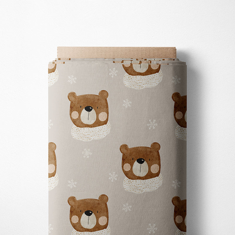 0.5m BIO French Terry It's beary cold outside *VORBESTELLUNG*