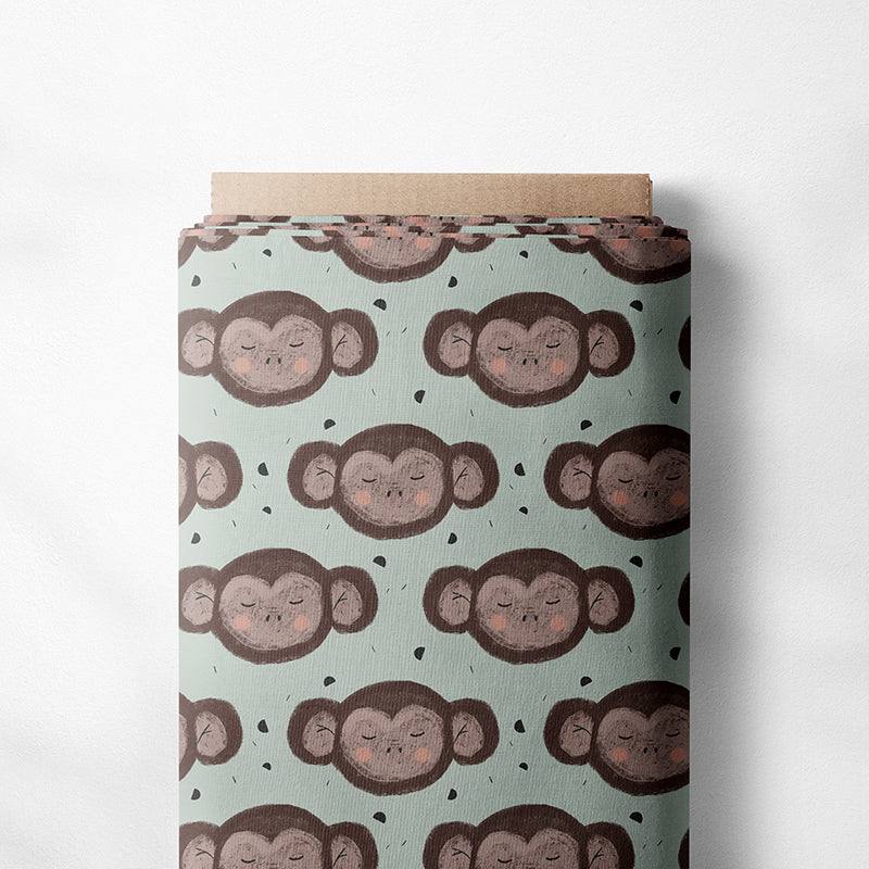 0.5m BIO French Terry Kleines Äffchen *VORBESTELLUNG*