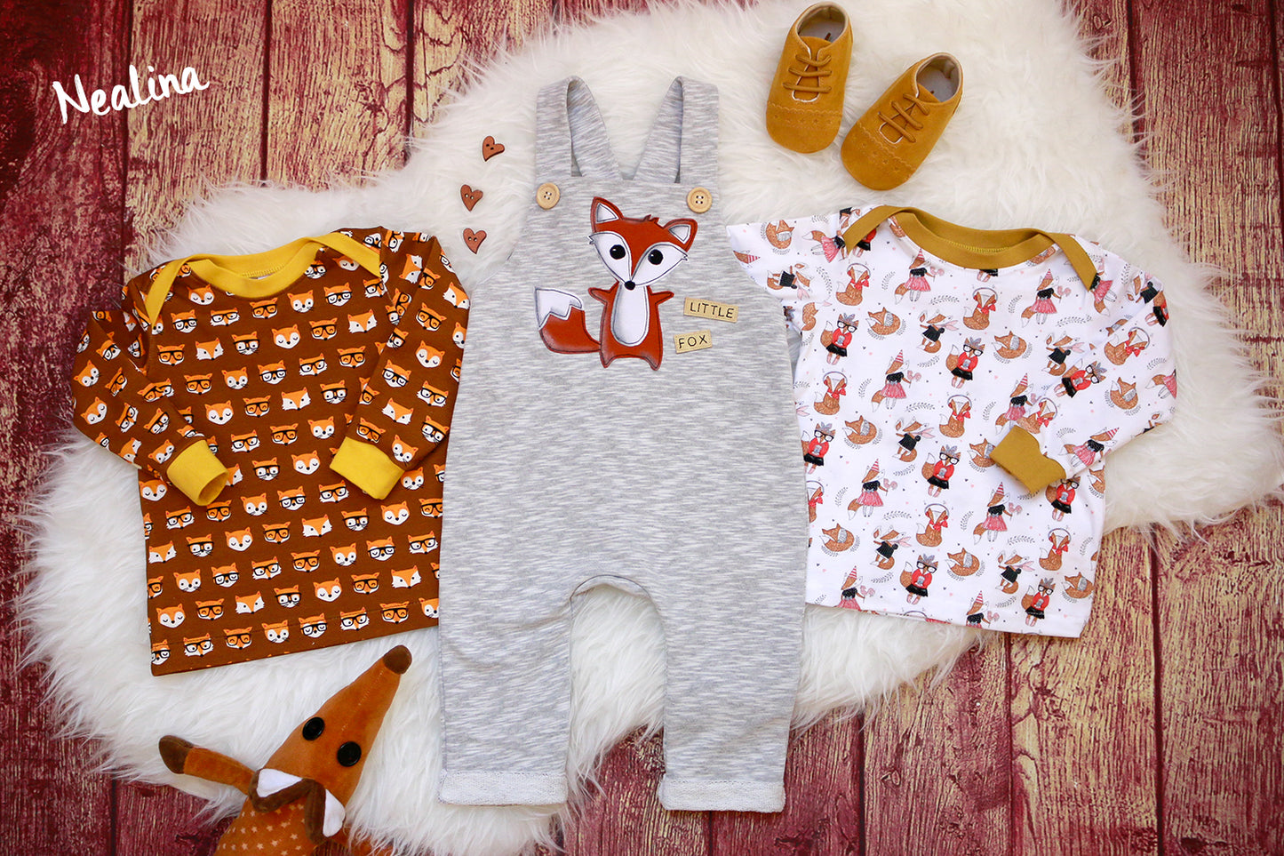 Applikationsvorlage Fuchs "Little Fox" - FREEBOOK