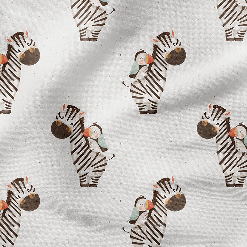 0.5m BIO French Terry Zebra *VORBESTELLUNG*