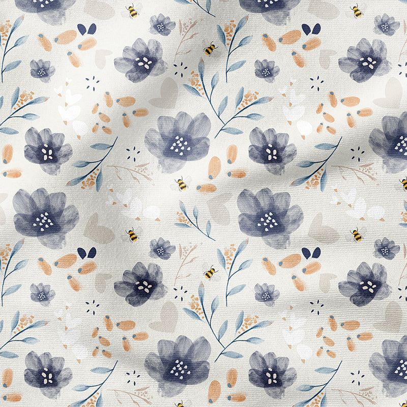 0.5m BIO French Terry Lolla Flowers *STOFFÜBERSICHT*