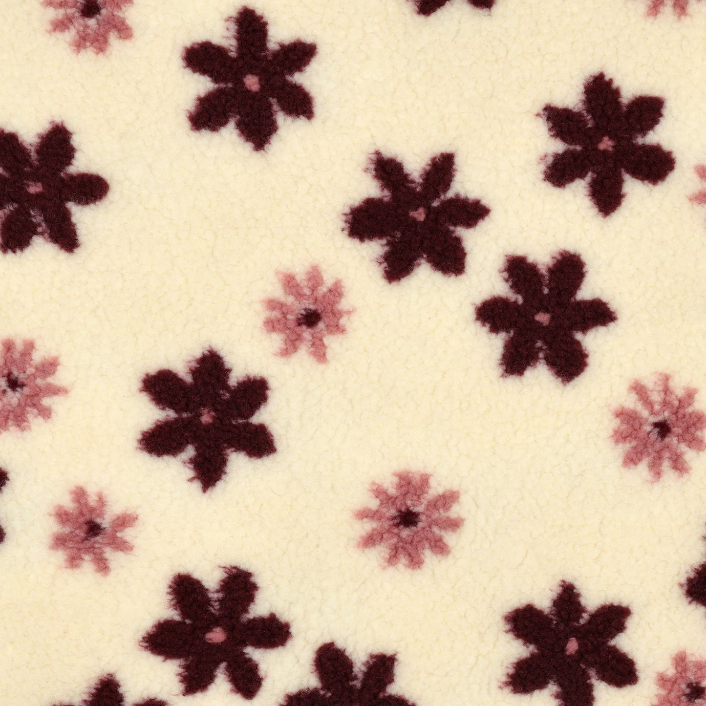 0.5m Teddystoff Jacquard Flowers